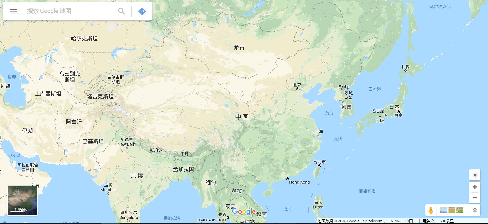 谷歌地图卫星高清版