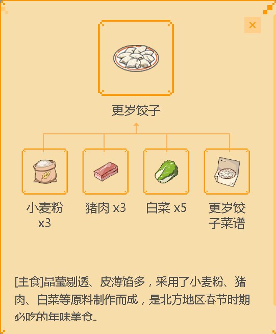 小森生活料理配方：更岁饺子