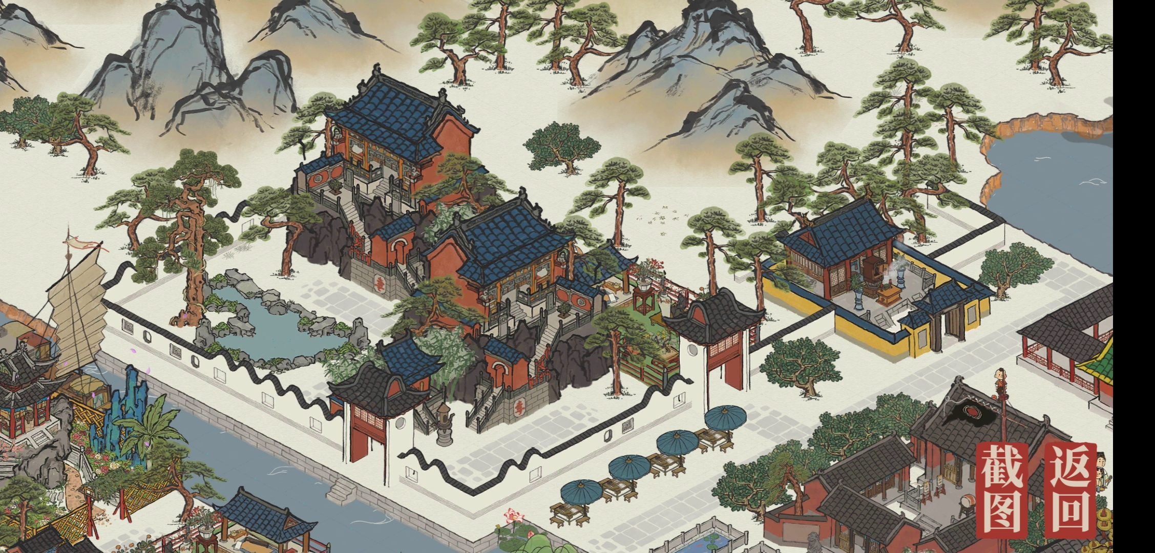 《江南百景图》人工湖布局方式一览