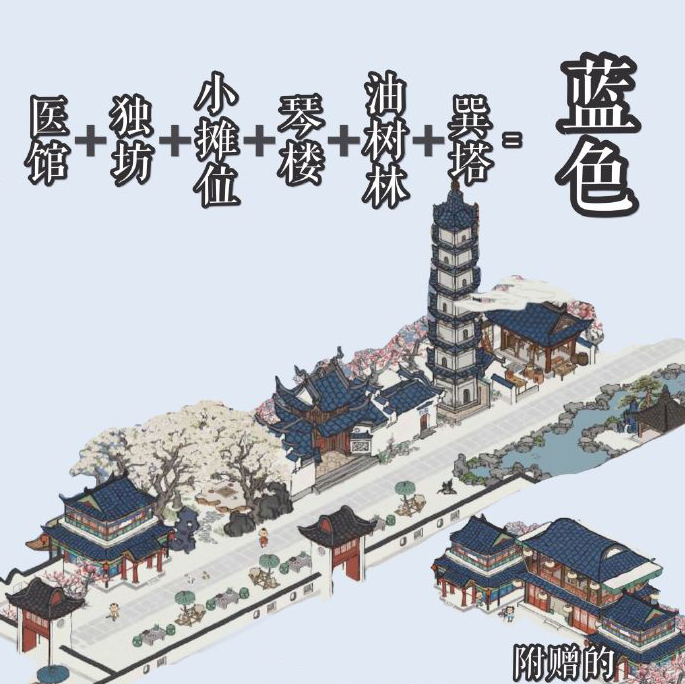 《江南百景图》色系布局最新玩法