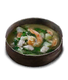 《地下城堡3: 魂之诗》鲜虾野菜汤食谱配方分享