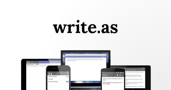 writeas网页版入口在哪里 https//:write.as官网登录网页链接