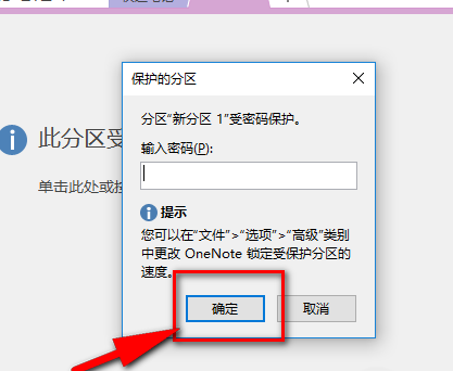 《OneNote》如何设置密码