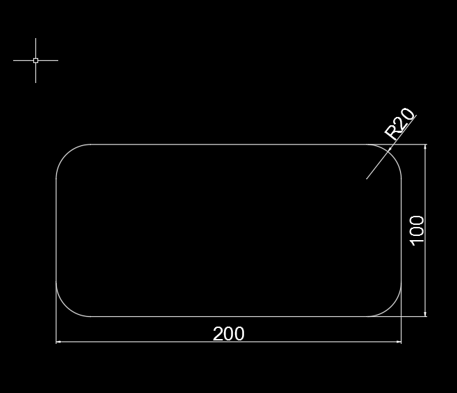 《AutoCAD》绘制圆角矩形详细操作教程