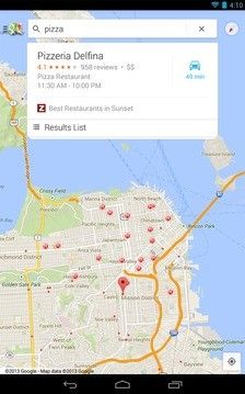 安卓谷歌地图截图