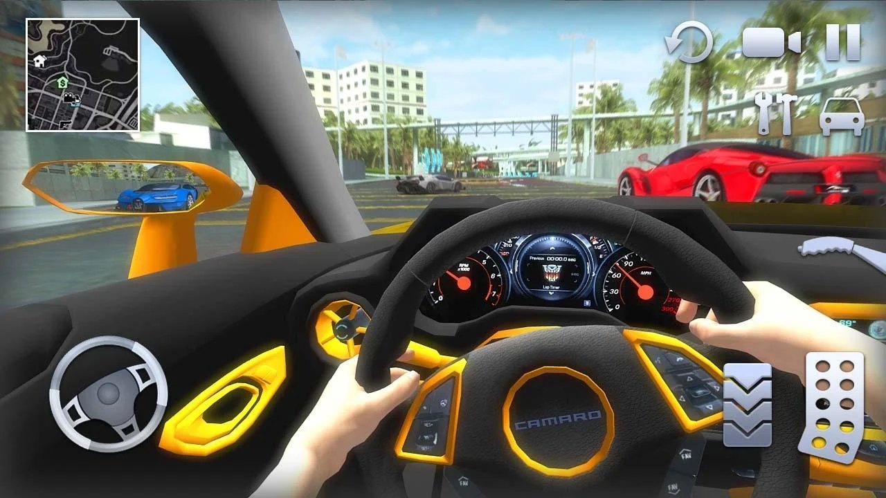 真实汽车模拟驾驶游戏截图