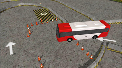 3D巴士停车截图