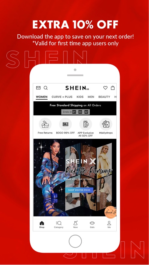 SHEIN苹果iOS版截图
