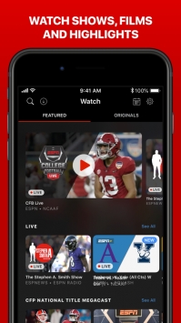 ESPN iOS版截图