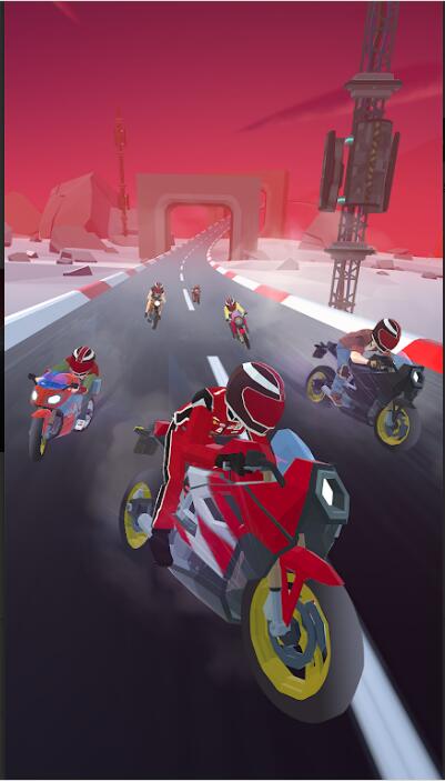 摩托交通比赛大师手机免费版截图