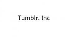 Tumblr, Inc