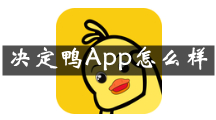 决定鸭是什么 决定鸭App怎么样