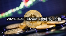 2021-9-26 Bitcoin（比特币）价格