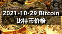 2021-10-29 Bitcoin（比特币）价格