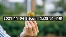 2021-11-04 Bitcoin（比特币）价格