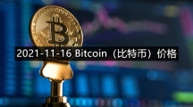2021-11-16 Bitcoin（比特币）价格
