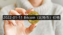 2022-01-11 Bitcoin（比特币）价格