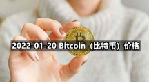 2022-01-20 Bitcoin（比特币）价格