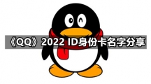 《QQ》2022 ID身份卡名字分享