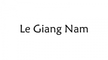 Le Giang Nam