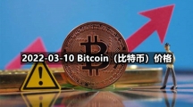 2022-03-10 Bitcoin（比特币）价格