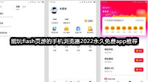 能玩flash页游的手机浏览器2022永久免费app推荐