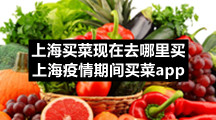上海买菜现在去哪里买 上海疫情期间买菜app