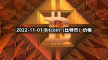 2022-11-01 Bitcoin（比特币）价格