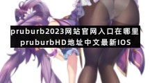 pruburb2023网站官网入口在哪里 pruburbHD地址中文最新IOS