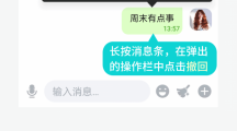 《蝙蝠》聊天如何撤回所有消息